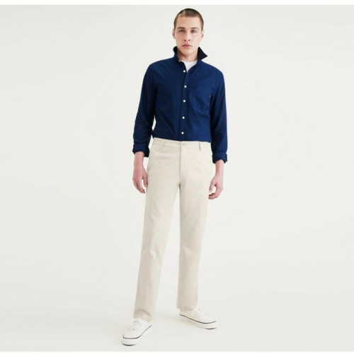 Dockers - Pantalon chino slim Original écru - Nouveautés Mode HOMME