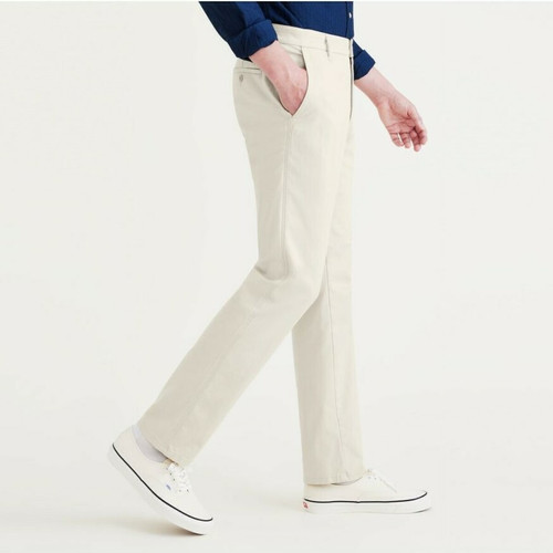 Pantalon chino slim Original écru en coton