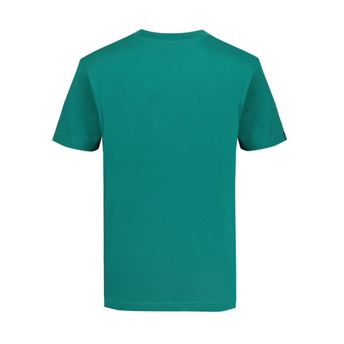 Tee-shirt imprimé vert en coton