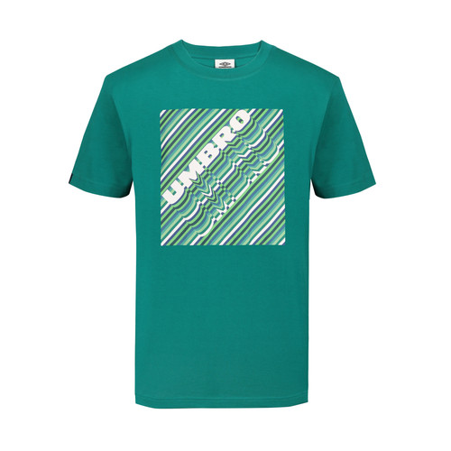 Tee-shirt imprimé vert Umbro