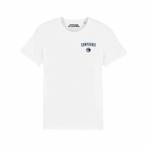 Compagnie de Californie - Tee-shirt MC 1983 blanc - Mode homme