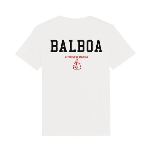 Tee-shirt MC Balboa blanc cassé