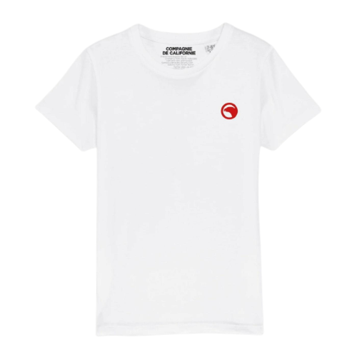 Compagnie de Californie - Tee-shirt MC Eagle City blanc cassé - T shirt polo homme