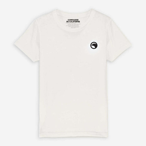 Tee-shirt MC S TO S blanc cassé Compagnie de Californie