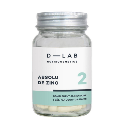 D-LAB Nutricosmetics - Absolu de Zinc - Produit sommeil vitalite energie