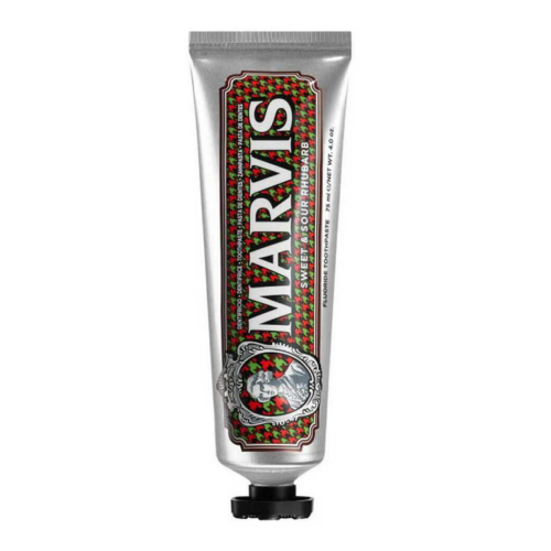 Marvis - Dentifrice Rhubarbe - Soin levres dents blanches homme
