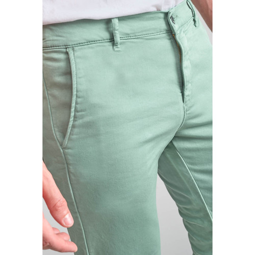 Pantalon chino JOGG vert d'eau
