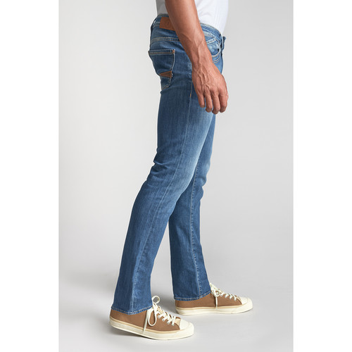 Jeans regular, droit 800/12, longueur 34 bleu Marc Le Temps des Cerises