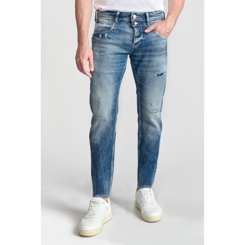 Jeans ajusté stretch Beny 700/11, longueur 34 Le Temps des Cerises
