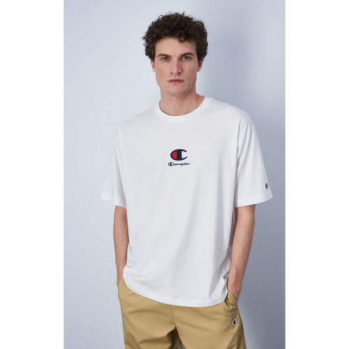 Champion - Tee-shirt manches courtes col rond homme - T shirt polo homme