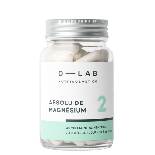 D-LAB Nutricosmetics - Absolu de Magnesium - Produit bien etre sante
