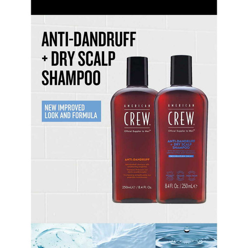 Shampooing Antipelliculaire + Cuir Chevelu Sec American Crew