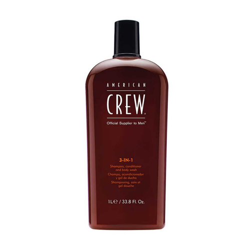American Crew - 3-En-1 Classique : Shampoing, Après-Shampoing, Gel Douche - Cosmetique homme