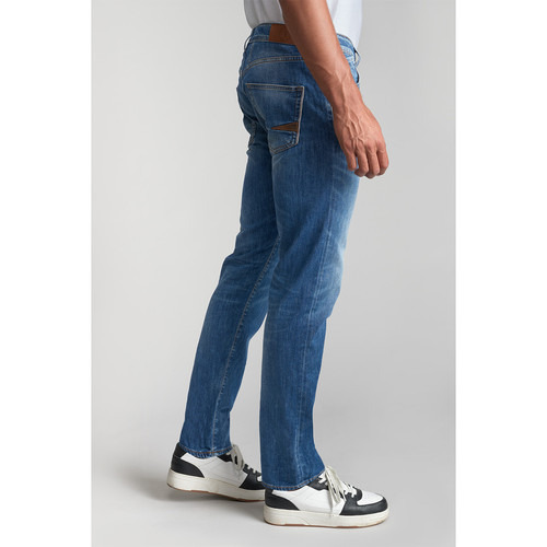 Jeans regular, droit 700/22, longueur 34 bleu en coton Zane Le Temps des Cerises