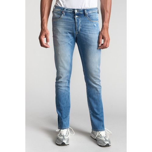 Jeans regular, droit 700/22, longueur 34 bleu en coton Cody Le Temps des Cerises