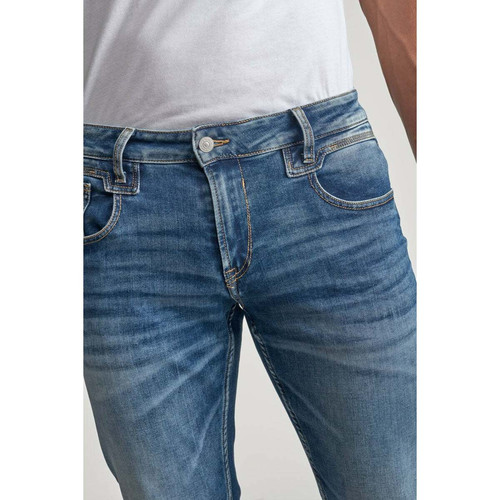 Jeans regular, droit 800/12JO, longueur 34 bleu en coton Quinn