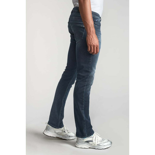 Jeans regular, droit 800/12JO, longueur 34 bleu en coton Sam Le Temps des Cerises