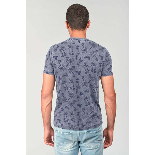 Tee-Shirt OSMEL bleu en coton