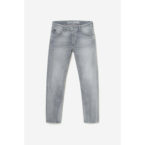 Jeans regular, droit 700/22, longueur 34 gris en coton