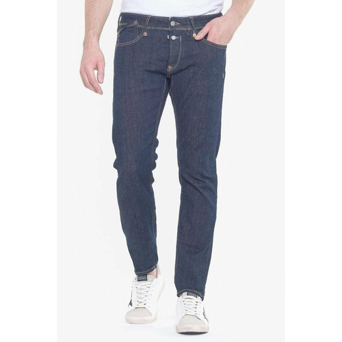 Le Temps des Cerises - Jeans ajusté stretch 700/11, longueur 34 bleu Carl - Promotions Mode HOMME