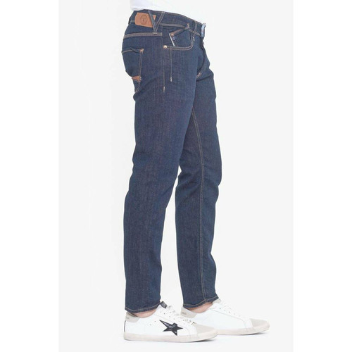 Jeans ajusté stretch 700/11, longueur 34 bleu Carl Le Temps des Cerises
