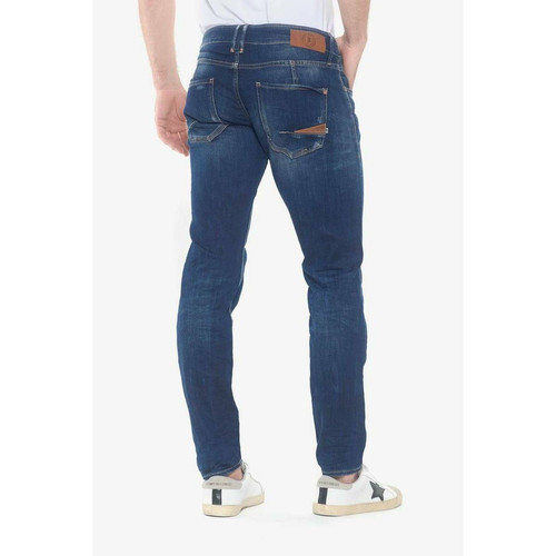 Jeans slim stretch 700/11, longueur 34 bleu Dane Le Temps des Cerises