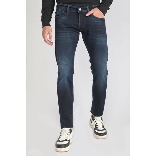 Jeans slim stretch 700/11, longueur 34 bleu Van Le Temps des Cerises