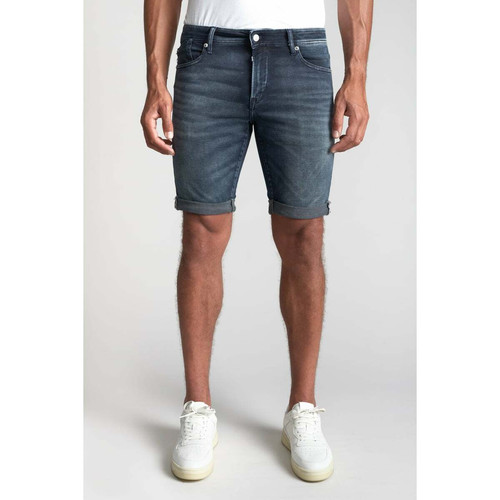 Le Temps des Cerises - Bermuda short en jeans JOGG bleu Arlo - Mode homme