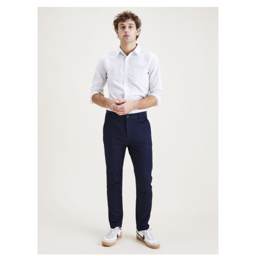 Dockers - Pantalon chino skinny Original bleu marine - Nouveautés Mode et Beauté