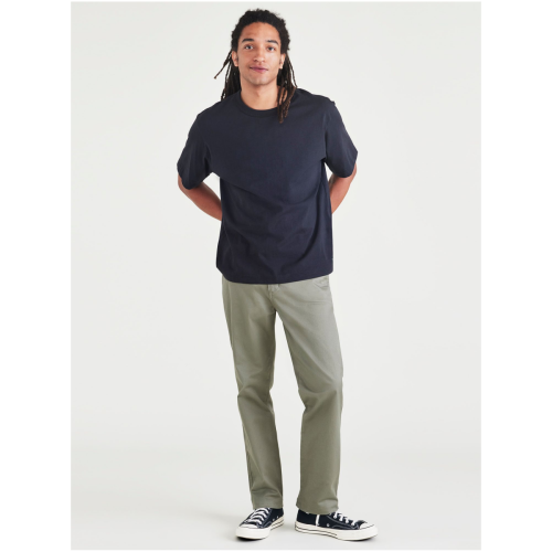 Dockers - Pantalon chino slim Original vert - Pantalons homme