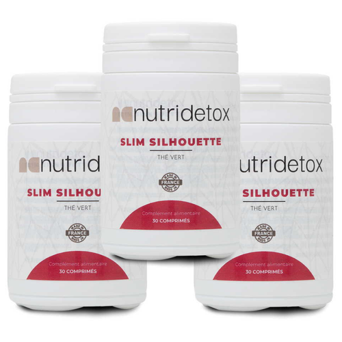 Nutridetox - Slim Silhouette - X3 - Complements alimentaires minceur