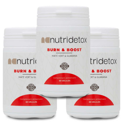 Nutridetox - Burn & Boost - X3 - Complements alimentaires minceur
