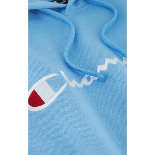 Sweatshirt à capuche homme- Bleu ciel