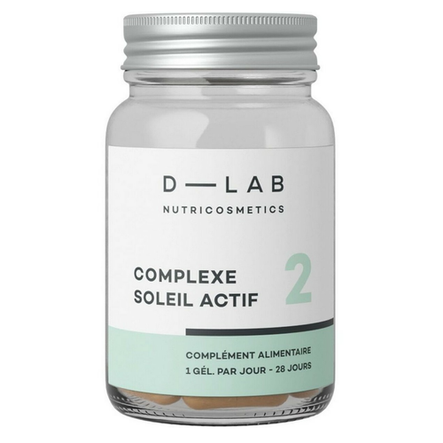 D-LAB Nutricosmetics - Complexe Soleil Actif - D-lab peau