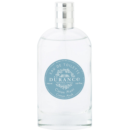 Durance - Eau De Toilette Coton Musc - Parfums d'Ambiance et Bougies Parfumées