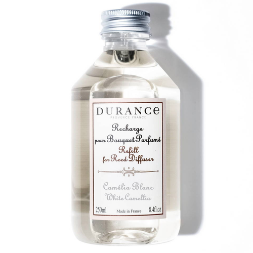 Durance - Recharge Pour Bouquet Parfumé Camélia Blanc - Parfums d'Ambiance et Bougies Parfumées