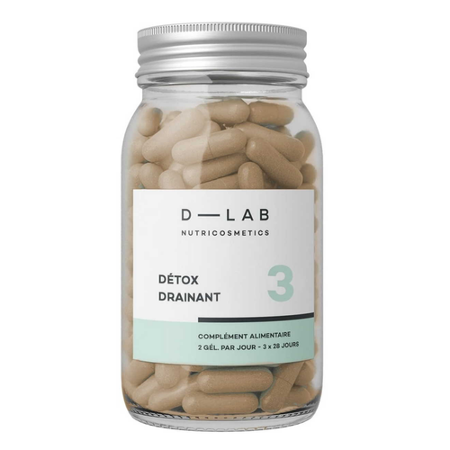 D-LAB Nutricosmetics - Détox Drainant - Cosmetique homme