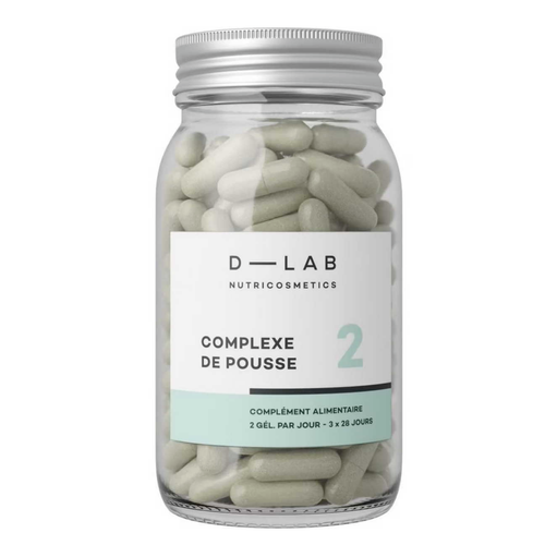 D-LAB Nutricosmetics - Complexe de Pousse Cure de 3 Mois - D-lab cheveux