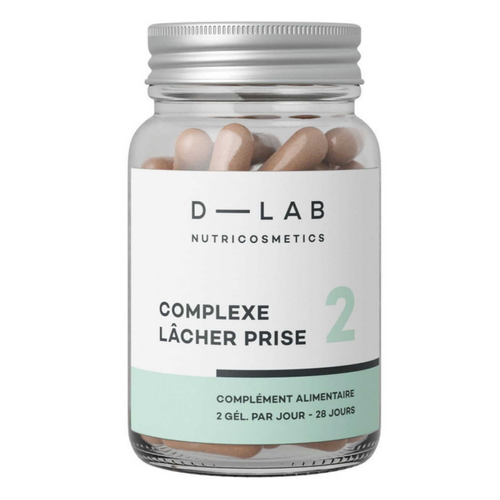 D-LAB Nutricosmetics - Complexe Lâcher Prise - Produit sommeil vitalite energie