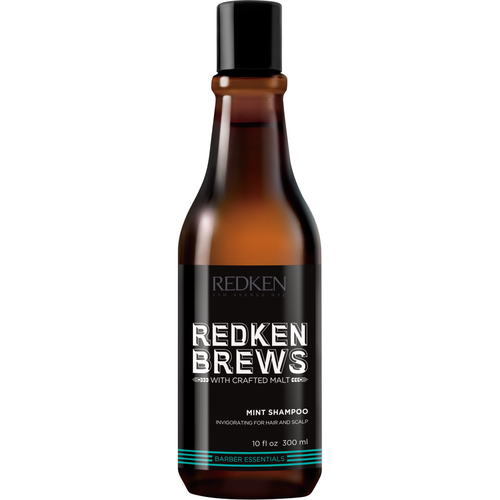 Redken - Rk Brew Shampoing Mint Clean - Redken brews soin cheveux barbe homme