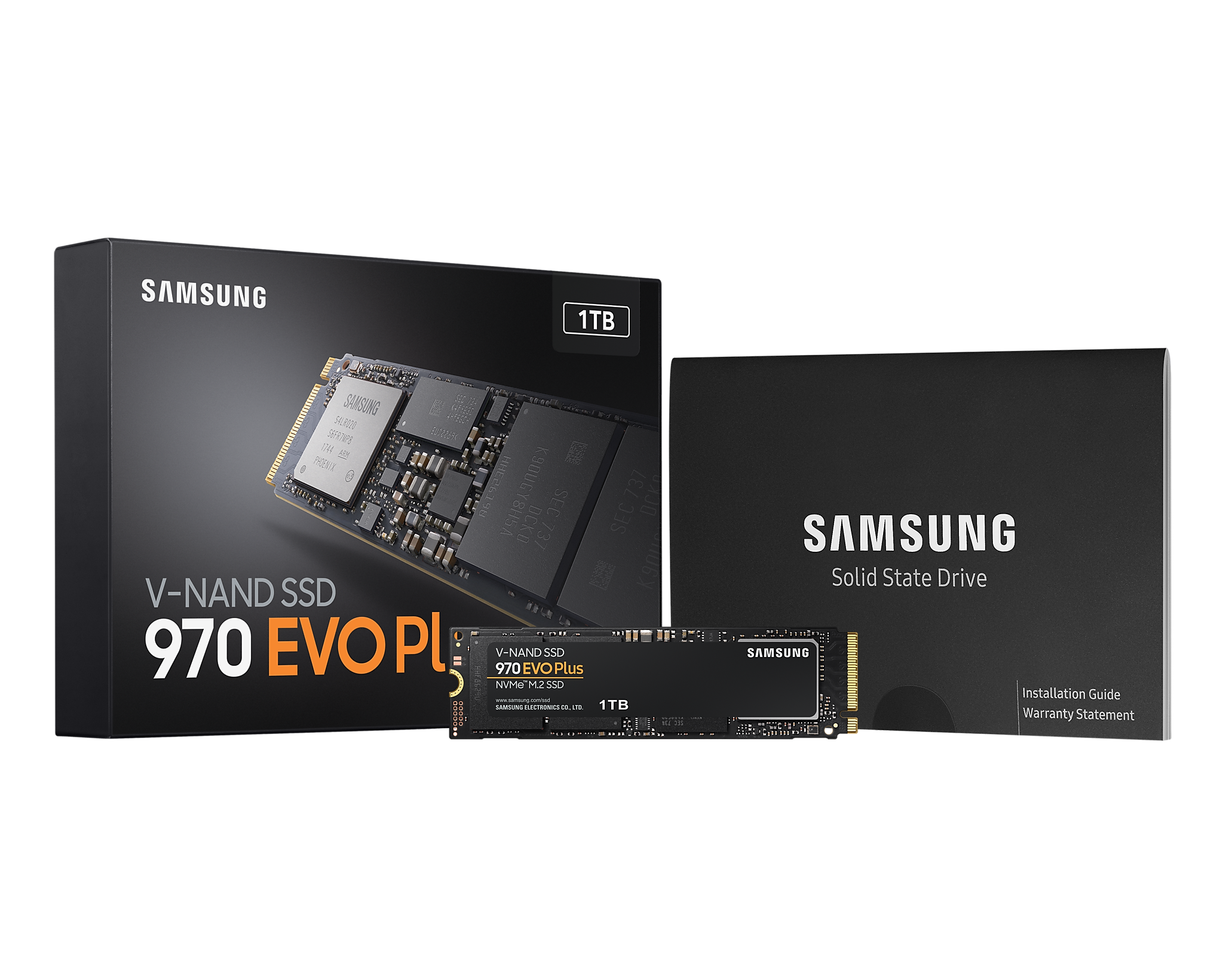 Samsung - 970 EVO PLUS 1 To M.2 NVMe PCIe 3 x4 - SSD Interne - Rue du  Commerce