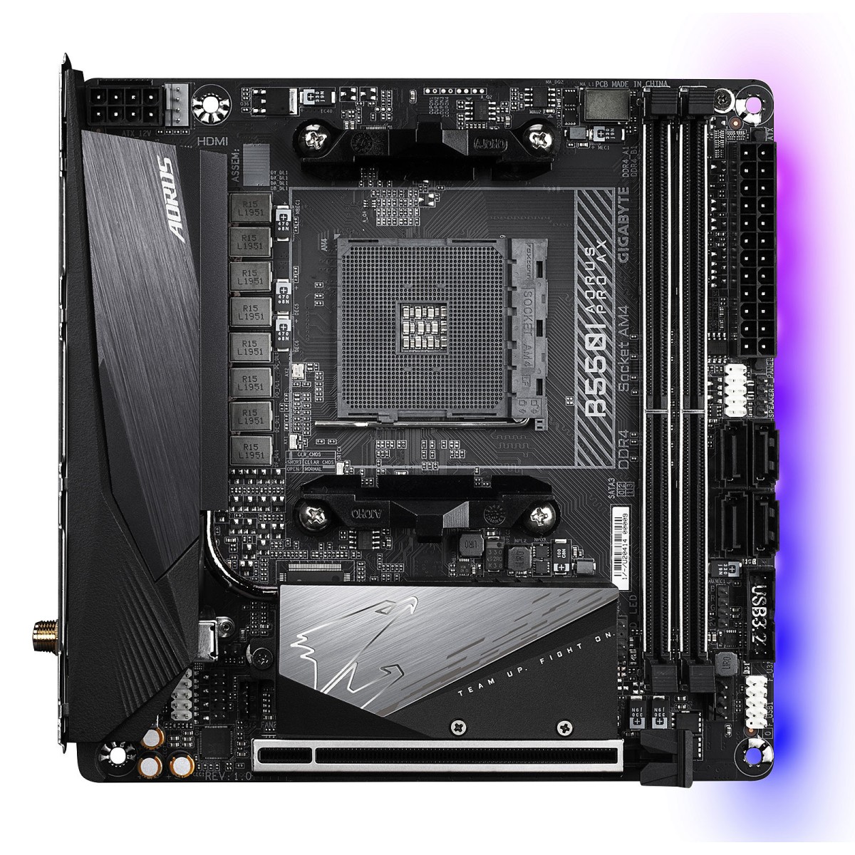 AMD B550I AORUS PRO AX