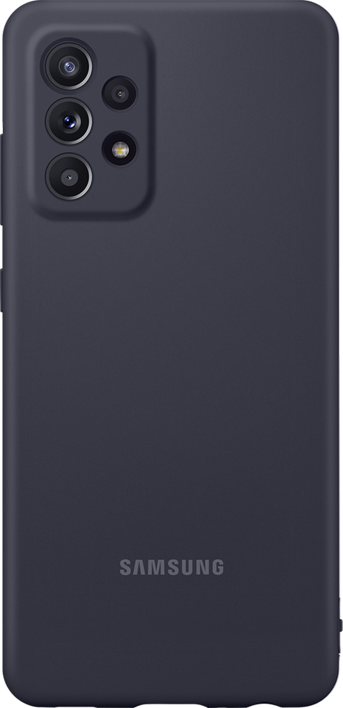 Coque Silicone pour Galaxy A52 4G/5G - Noir