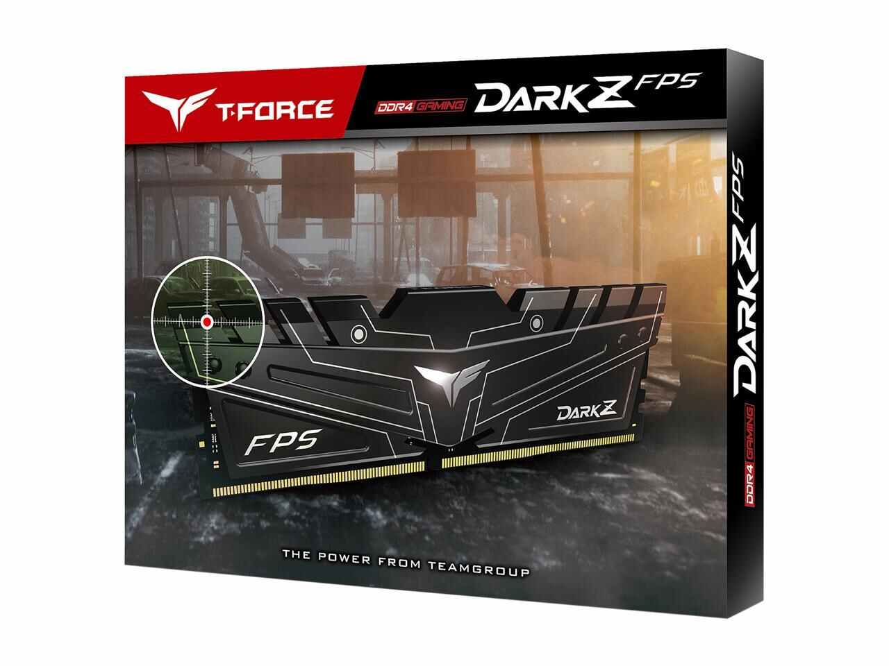 Kit de mémoire Dark Z FPS 16 Go Team T-Force Noir