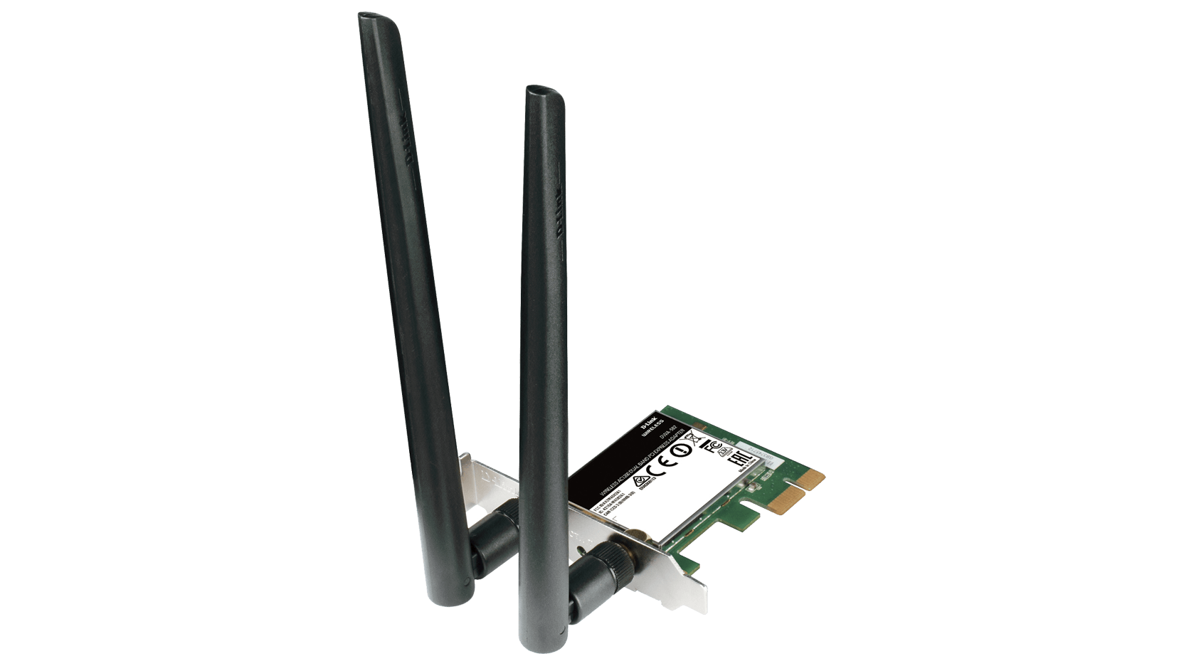 DWA-582 - Carte PCI Express Wi-Fi AC1200 Mbps Dual-Band (N300 + AC900)