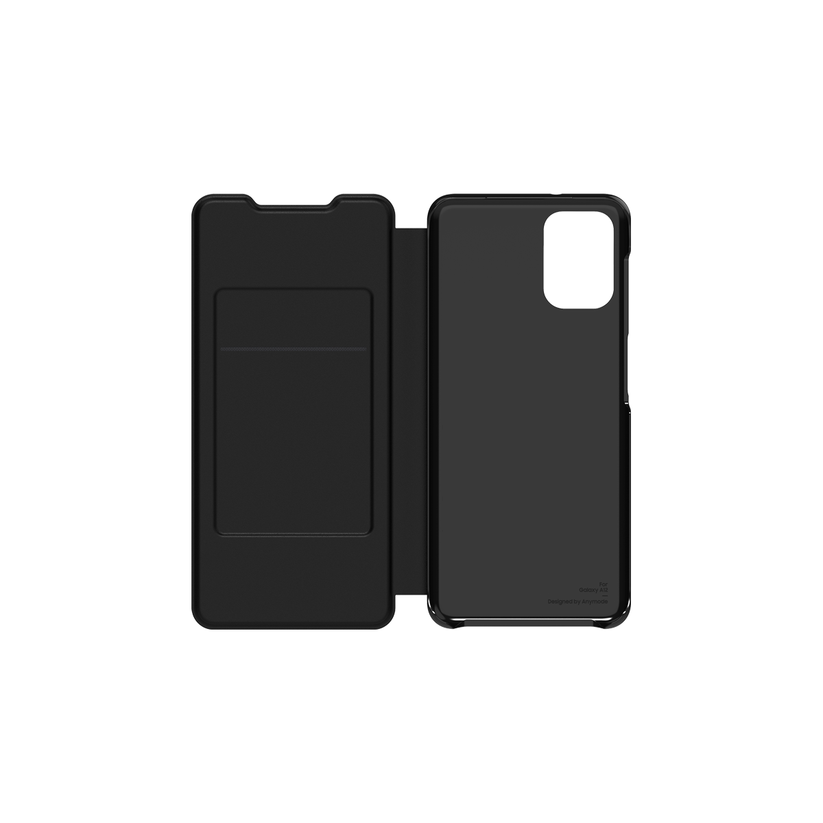 Flip Wallet pour Galaxy A02s - Noir 