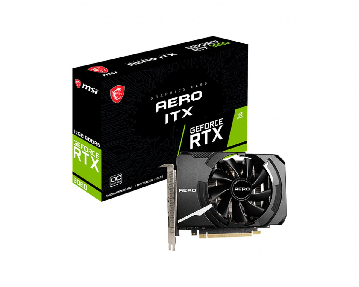 GeForce RTX 3060 -  AERO ITX -  12 Go OC