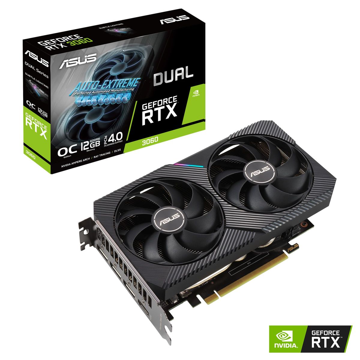 GeForce 

RTX 3060 V2 OC - Dual - 12 Go