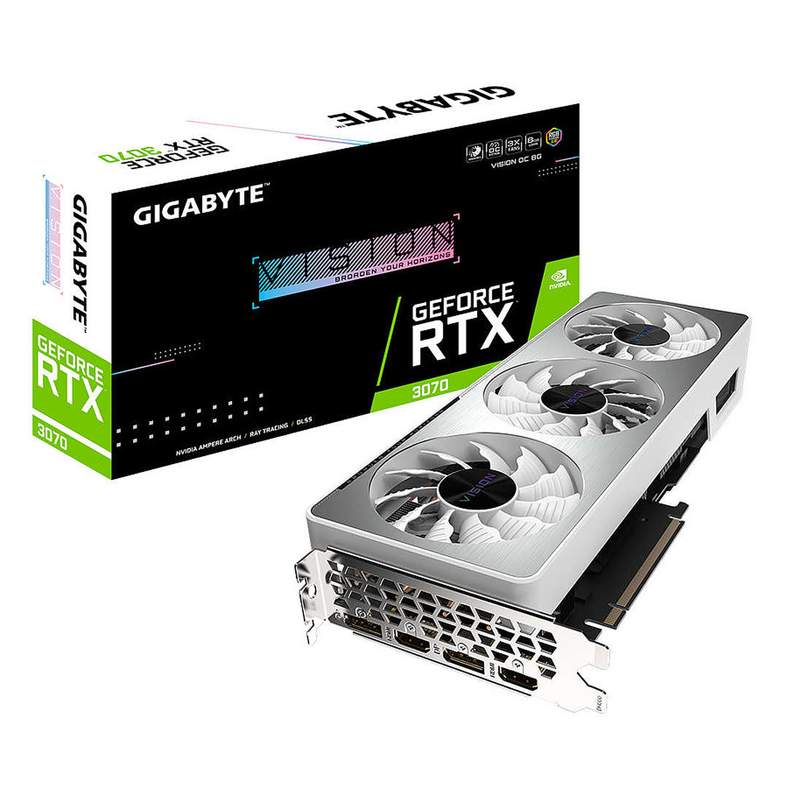 GeForce RTX 3070 VISION OC 8G (rev. 2.0) (LHR)