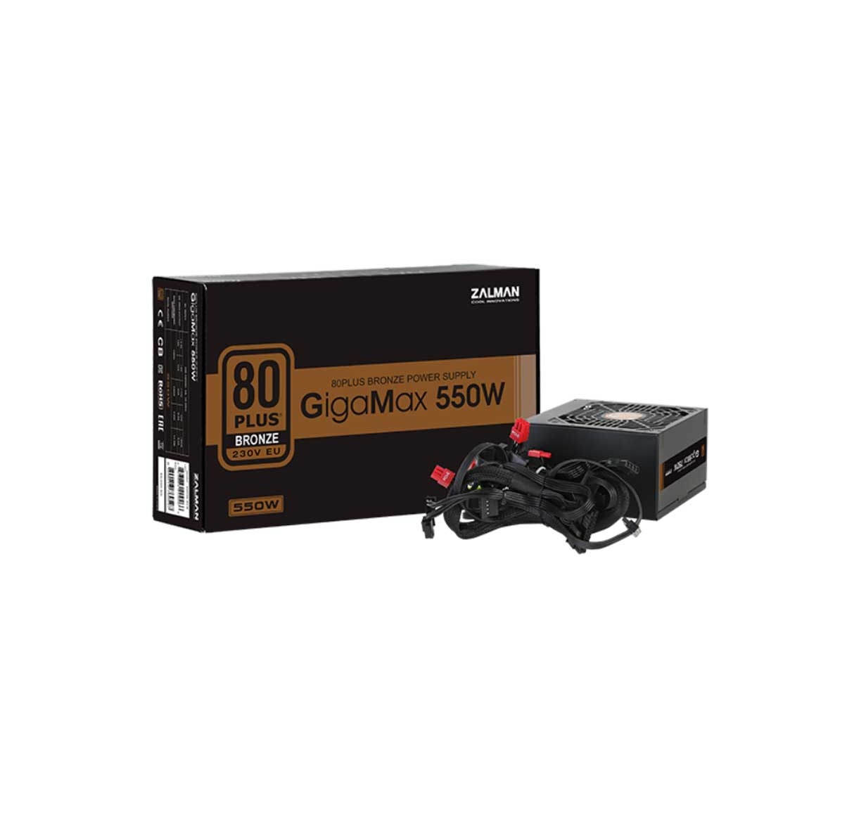GigaMax 550W - 80+ Bronze